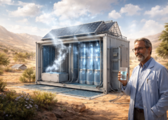 «Επαναπροσδιορίζοντας την ύλη»: Ο Νομπελίστας Omar Yaghi φέρνει το νερό από τον αέρα