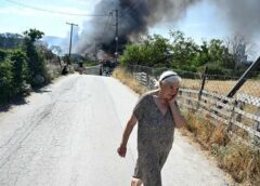 Φωτιά Ωραιοκάστρο: Στάχτες και καταστροφές παντού – Ανησυχία για το τοξικό νέφος